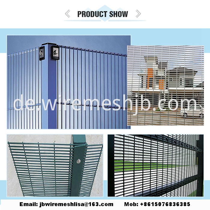 PVC Coated High Security 358 Fence